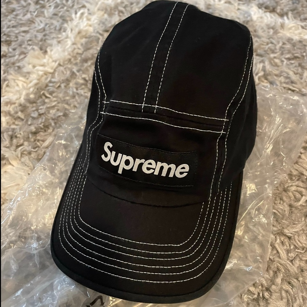 Supreme 2-toned Twill Camp Cap